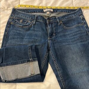 Banana Republic Blue Women's Jeans cuffed capris